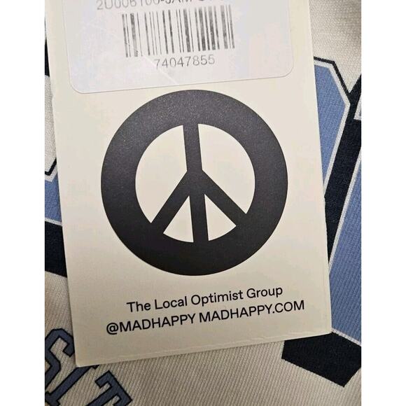 Madhappy Alumni Ringer Tee In Building A More Positive Future T-shirt Small - Picture 4 of 4